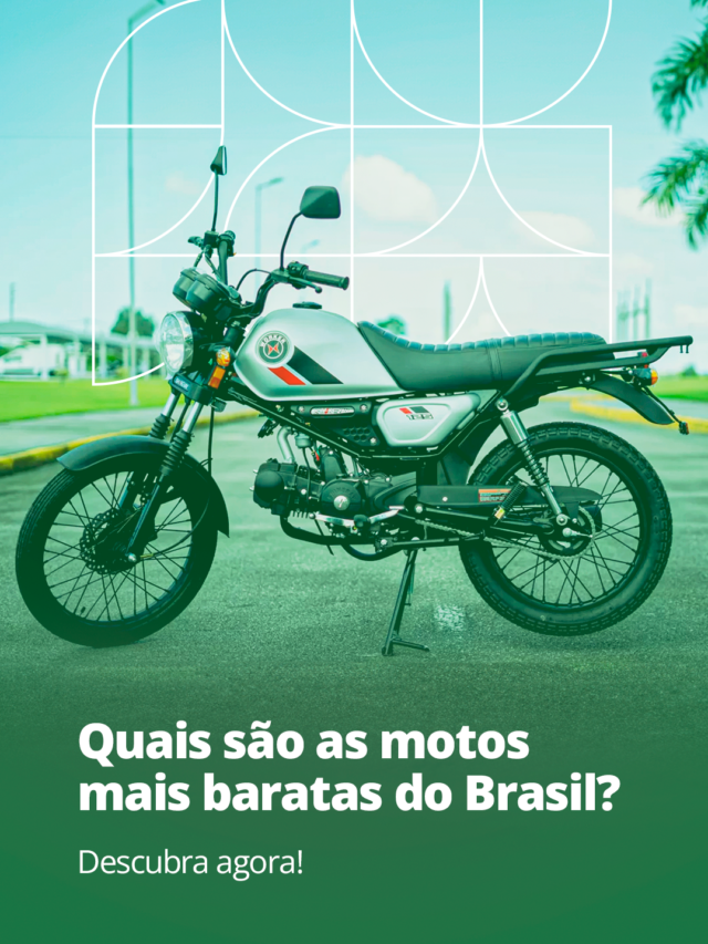 Quais S O As Motos Mais Baratas Do Brasil Descubra Agora Blog Da